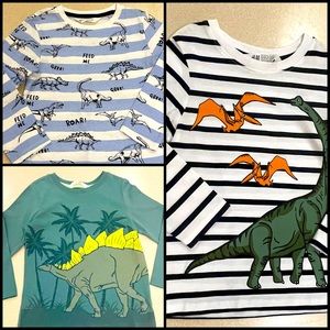 3T H&M Dino T-shirt Bundle!